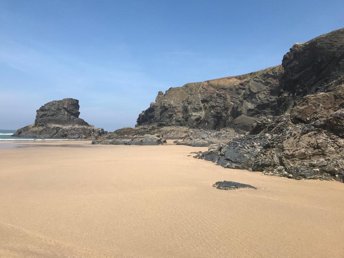 Tides Reach, Deluxe Shepherds Hut 1, 100M From The Beach Saint Merryn Esterno foto